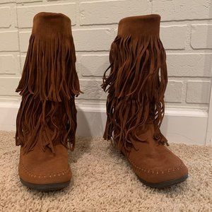 Rampage Fringe Boots
